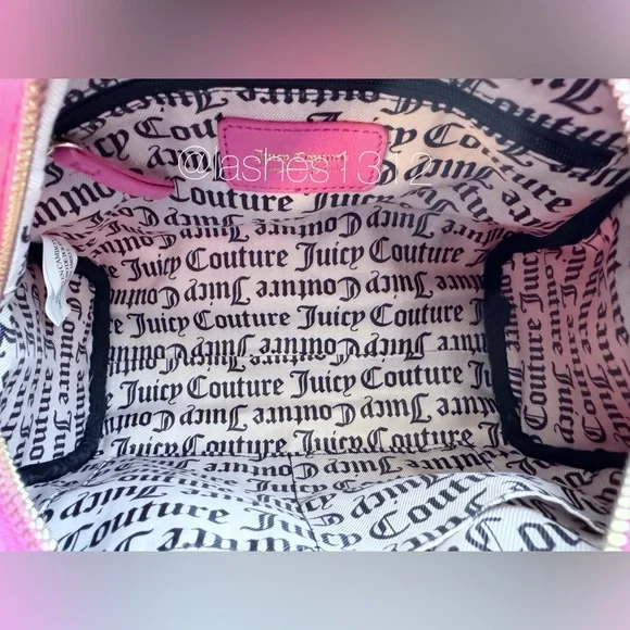 JUICY COUTURE Bag Flawless Dome Satchel - Pink Quilted Hearts